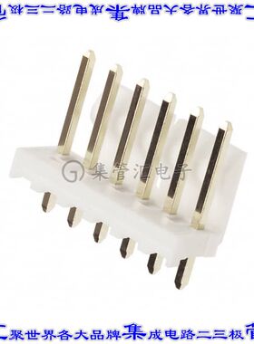 26604060 0026604060针座连接器6POS接头3.96mm公形插针通孔直针