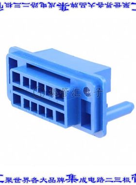 172061-3 接插件连接器CONN PLUG HSG DRAWER 12POS BLUE