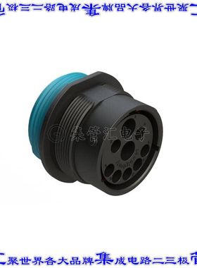 AHDP04-24-91PR-WTA 圆形连接器9POS插座外壳用于公插针黑色面板