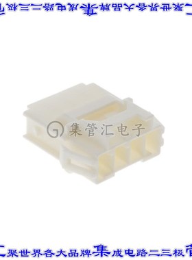 8-1971772-4 矩形连接器外壳4POS插座6mm公形引脚天然色面板安装