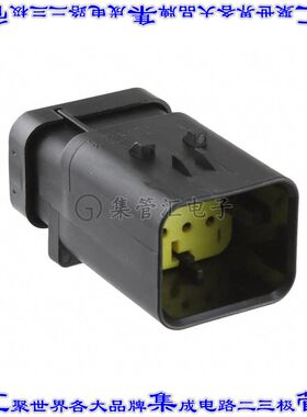 776538-3 矩形连接器外壳8POS插座2排4.5mm公形引脚黑色自由悬挂