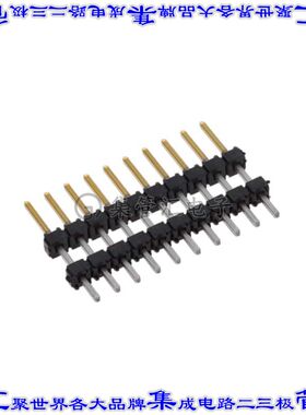 TW-10-03-S-S-230-110 连接器10POS针座间隔柱2mm通孔镀金