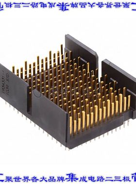 1934331-1 背板连接器240POS接头公引脚15排1.9mm通孔黑色