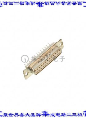 DB25S364TLF 连接器25POS插座母插口2排D-Sub通孔