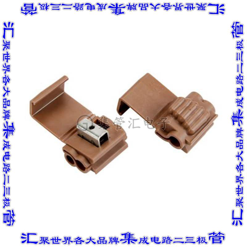 902-BOX 接插件连接器CONNINLINETAP 10-18AWG IDC 1=1PC