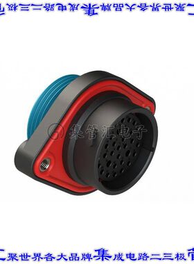 AHDP02-24-35SR-WTA 圆形连接器35POS插座外壳用于母插口黑色面板