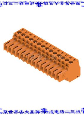 1597480000 端子块连接器14POS插头母插口3.5mm橙色自由悬挂