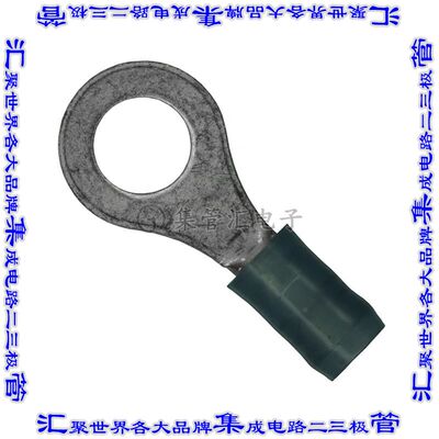 2-320563-2 环形连接器端子圆形1/4接线柱14-16AWG压接
