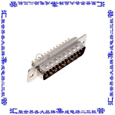 HDBB-25PF(05) 连接器25POS插头公引脚2排D-Sub自由悬挂