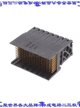 764101607 0764101607背板连接器144POS接头公引脚9排板边缘通孔