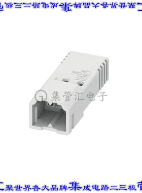 1015242 端子块连接器2POS插头体座2.5mm白色自由悬挂