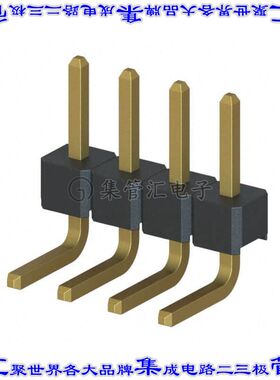 M22-2030405 针座连接器4POS可切割2mm公形插针通孔直角镀金