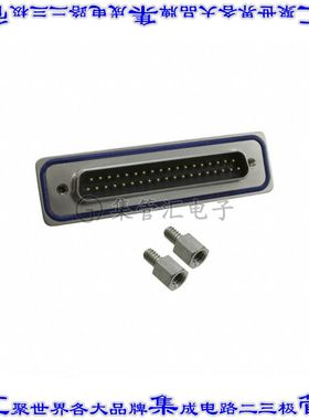 15-000763 连接器37POS插头公引脚2排D-Sub板边缘