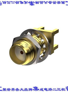 PCB.114SMAFSTJ.A 同轴连接器SMA插孔母形插口焊接面板安装通孔