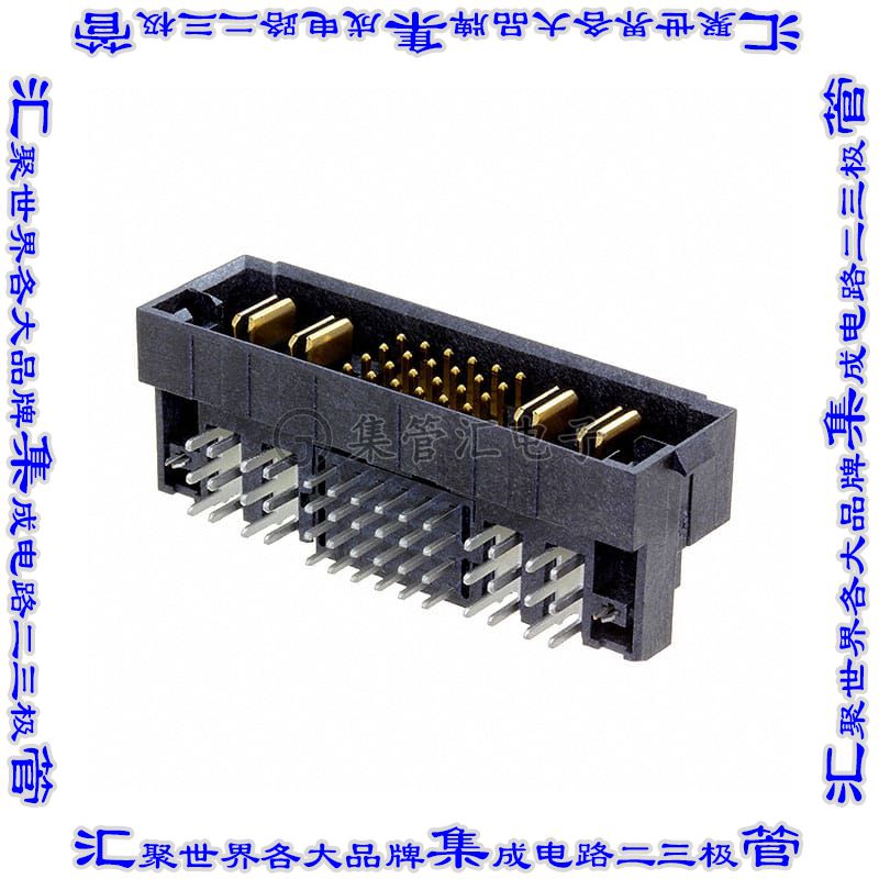 MPTC-02-24-02-01-01-L-RA-LC 针座连接器28(24+4电源)接头4排公