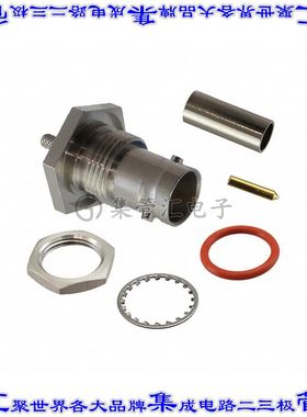 112235-12 同轴连接器BNC插孔母形插口压接75欧姆面板安装