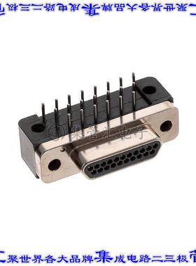 MDM-21PCBR-L61-A174 连接器21POS插头公引脚2排D-TYPE型面板安装