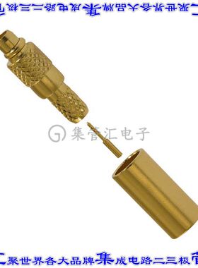 262110 同轴连接器MMCX插头公引脚焊接50欧姆自由悬挂