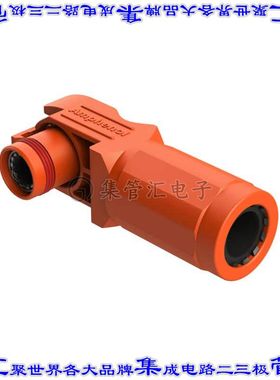 ATHP061RS08NN-35-ORG 矩形连接器1POS插头母插口橙色银自由悬挂