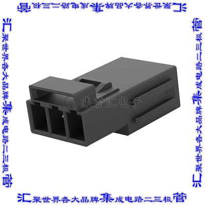 1-2834055-2 接插件连接器REC MOD, 3P LATCHED POKE-IN WTW