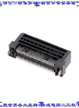 2327679-2 卡边缘连接器56POS母头2排0.6mm黑色镀金