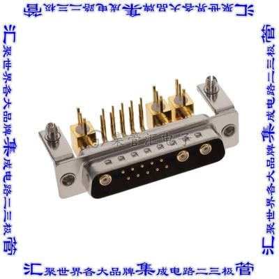 685M13W3103L461 连接器13(10+3电源)插头公引脚2排D-Sub组合式板