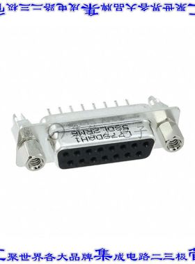 L77SDAH15SOL2RM8 连接器15POS插座母插口2排D-Sub通孔