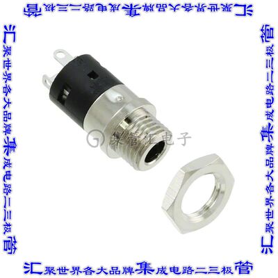 SJ1-43502PM 接插件连接器CONN JACK 4COND 3.5MM PNL MT