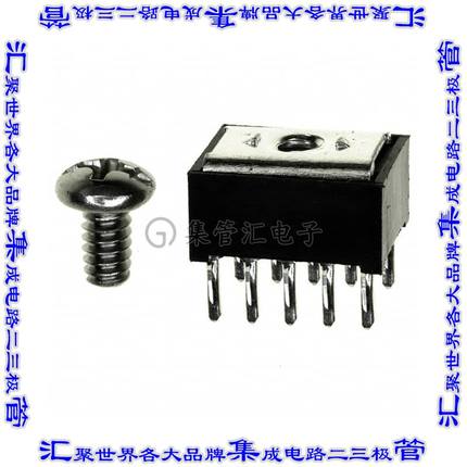 9-55556-0 接插件连接器TERM SCREW 6-32 10 PIN PCB