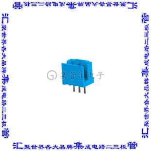 针座连接器3POS接头2mm公形插针通孔直针锡 292132