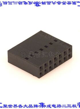 22552141 0022552141矩形连接器外壳14POS插座2排2.54mm母形插口