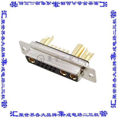 680M13W3203L401 连接器13(10+3电源)插座母插口2排D-Sub组合式面