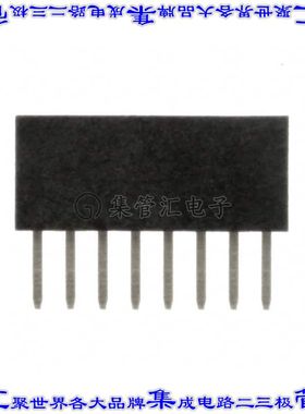 LPPB081NFFN-RC 针座连接器8POS插座1.27mm母形插口通孔直针镀金