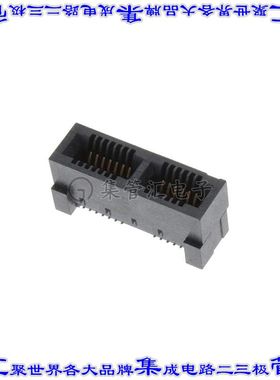 HSEC8-113-01-L-DV-A-K-TR 卡边缘连接器26POS母头2排0.8mm黑色镀