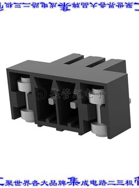 2213933-2 端子块连接器2POS接头公引脚带罩3.5mm黑色90DEG表贴SM