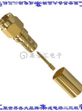 132231 同轴连接器SMA插头公引脚焊接50欧姆自由悬挂