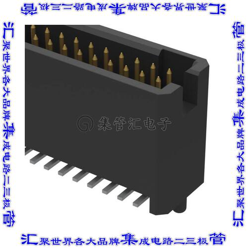 TFC-120-22-F-D-A 针座连接器40POS接头2排1.27mm公形插针表贴SMD