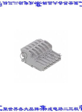 1SNK805720R0000 端子块连接器6POS插头母插口灰色自由悬挂