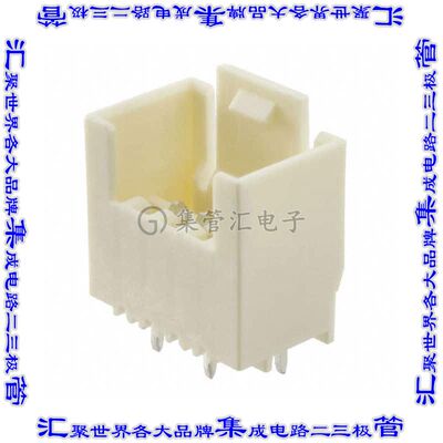 1-1971817-4 针座连接器4POS接头2.5mm公形插针通孔直针锡