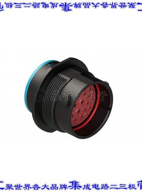 AHDP04-24-29PR-SRA 圆形连接器29POS插座外壳用于公插针黑色面板