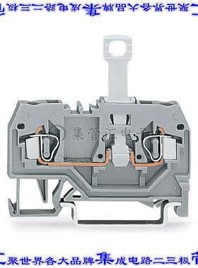 280-912 端子块连接器2POS断连5.0mm灰色12-28AWG