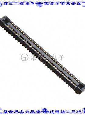 AXE560127A 板对板连接器60POS插口中央触点带2排0.4mm表贴SMD镀