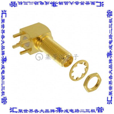 132203-12 连接器接插件CONN SMA JACK R/A 50 OHM PCB