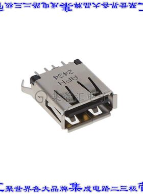 GSB11111KEU 连接器USB-A插座4POS USB 2.0通孔