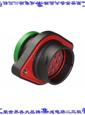 AHDP02-24-16PN-BRA 圆形连接器16POS插座外壳用于公插针黑色面板