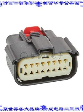 334721606 0334721606矩形连接器外壳16POS插座2排3.5mm母形插口