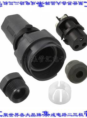 PXP7011/03S/ST/0507 圆形连接器3(2电源+PE)插座母插口螺钉镍自