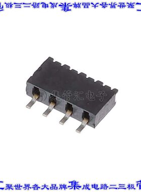 MMS-104-02-F-SH-TR 针座连接器4POS插座2mm母形插口表贴SMD镀金