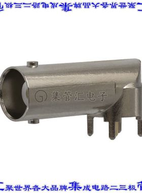 413631-1 同轴连接器BNC插孔母形插口焊接50欧姆通孔直角
