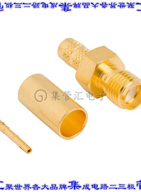 132236 同轴连接器SMA插孔母形插口焊接50欧姆自由悬挂